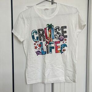 Amazon Kids Cruise Life White T-Shirt